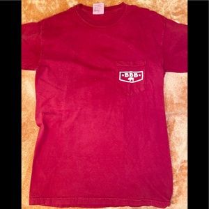 red bbb t shirt